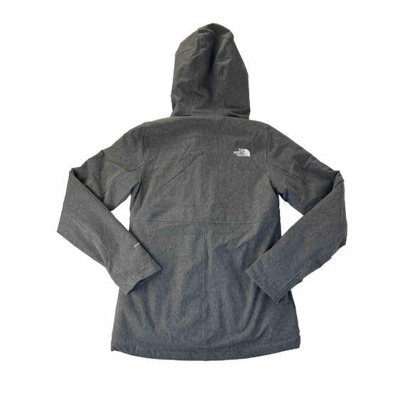 New Womens North Face Coat Jacket XS Fleece Lined Warm Water & Windbreaker Grey - Picture 5 of 12